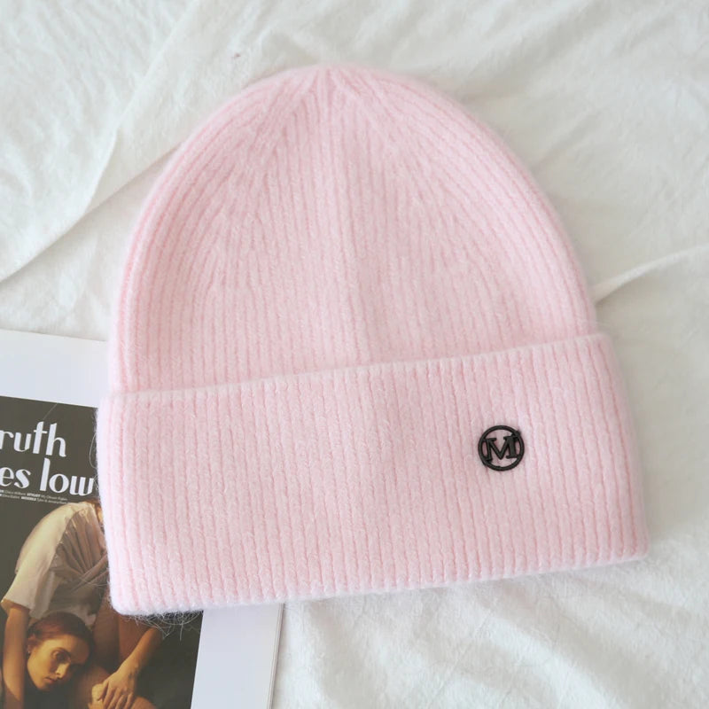 Fluffy Angora Hat Faux Rabbit Fur