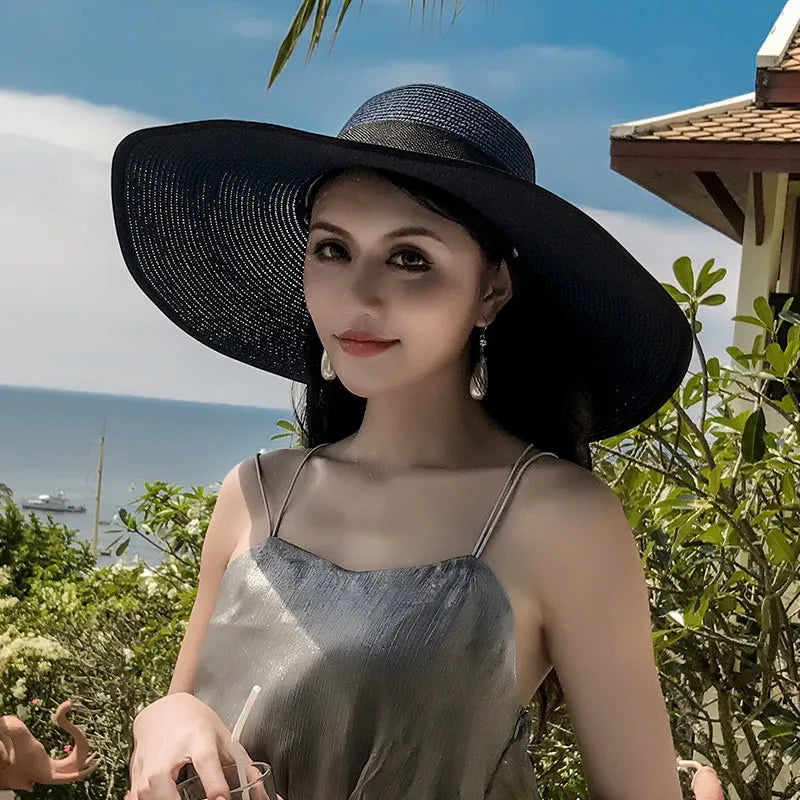 Chic Foldable Summer Straw Hat
