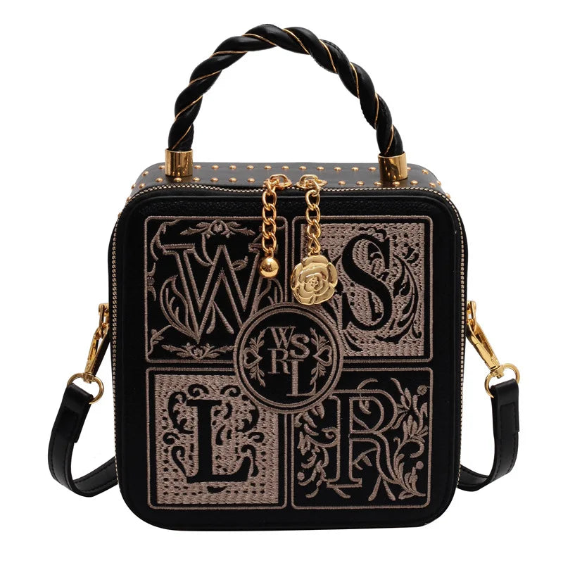 Embroidered Handbag