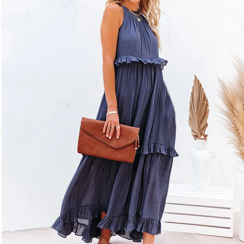 Ruffle Edge Dress