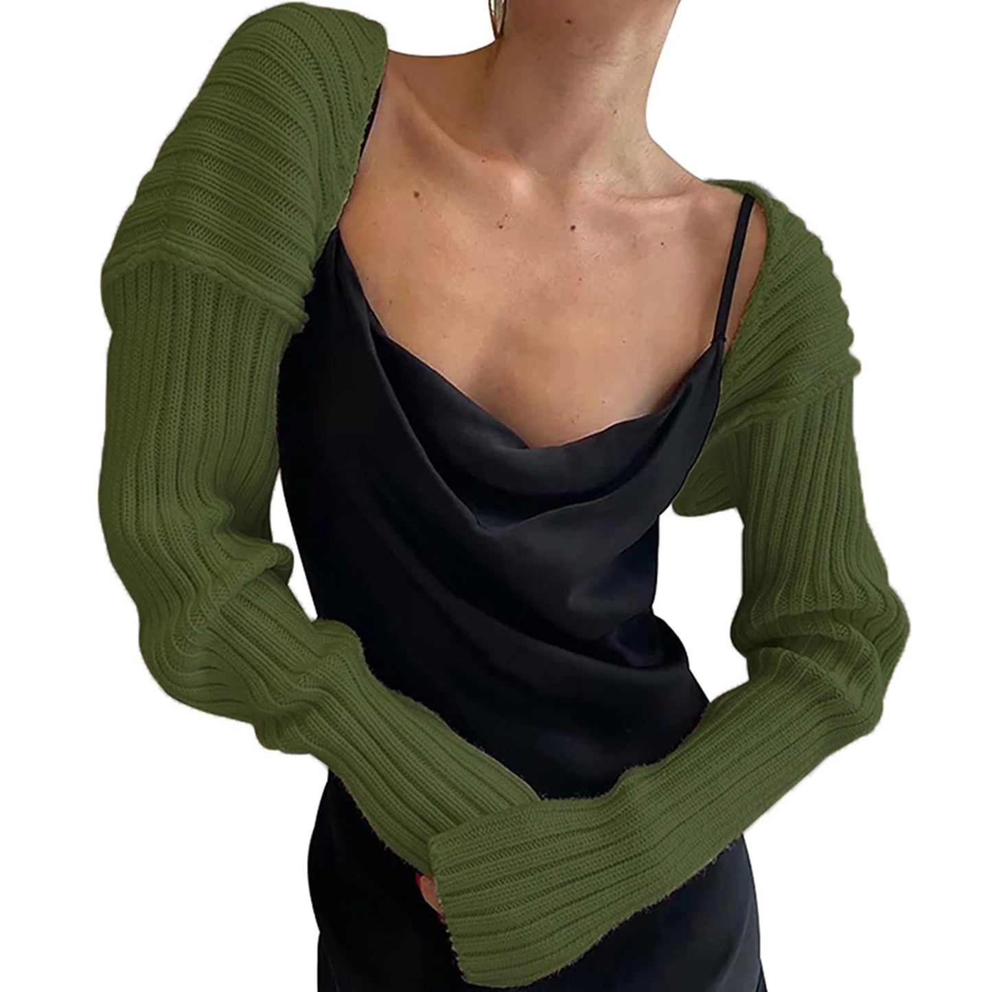 Y2K Crochet Shrug