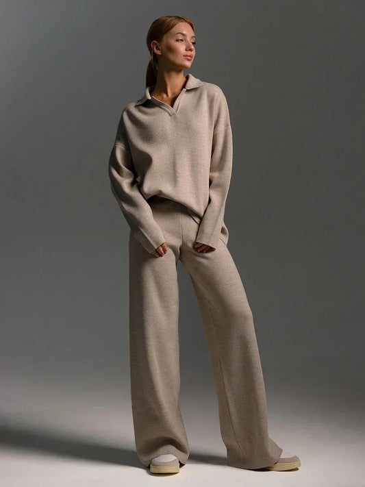 Knitted Soft 2 Piece Set