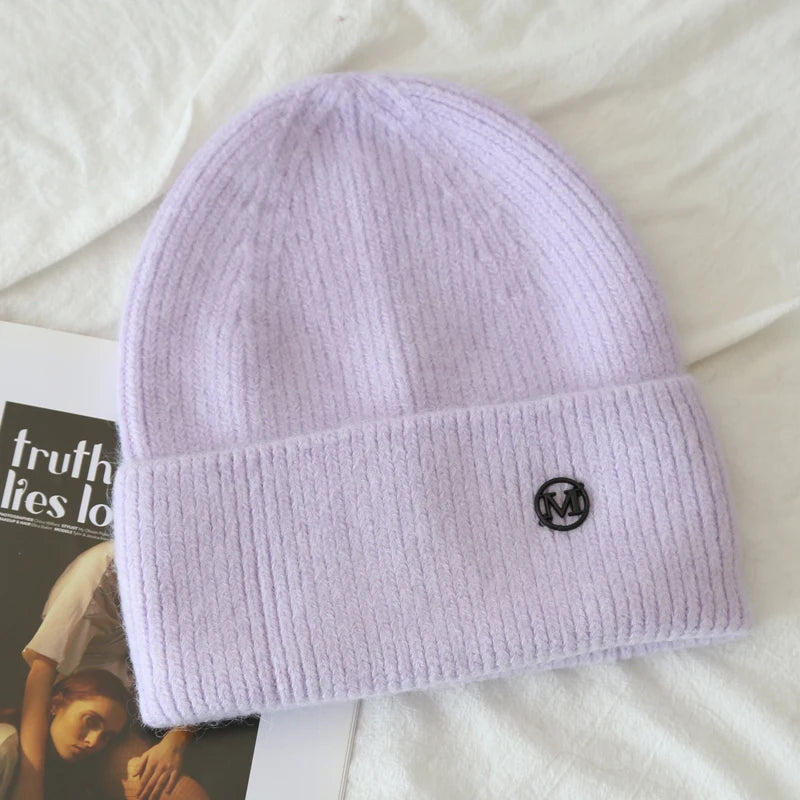 Fluffy Angora Hat Faux Rabbit Fur