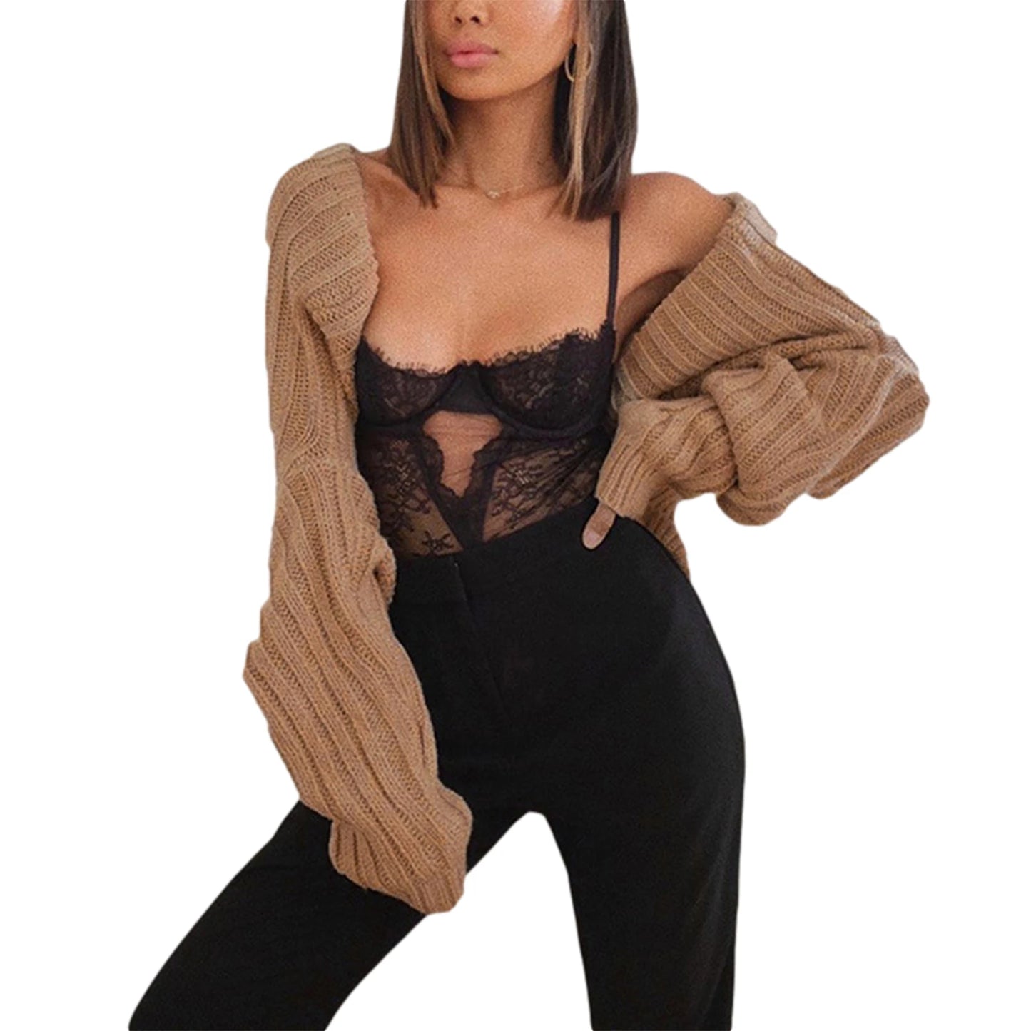 Y2K Crochet Shrug