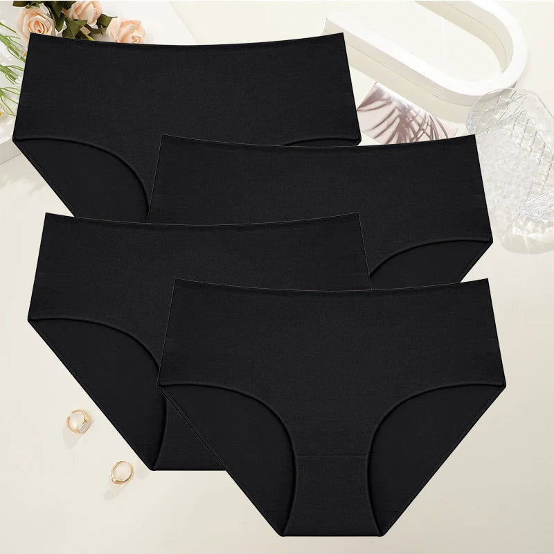 4Pcs/Set Comfort Cotton Panties