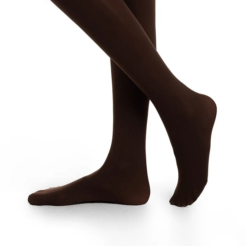 Solid Colour Women Long Stockings