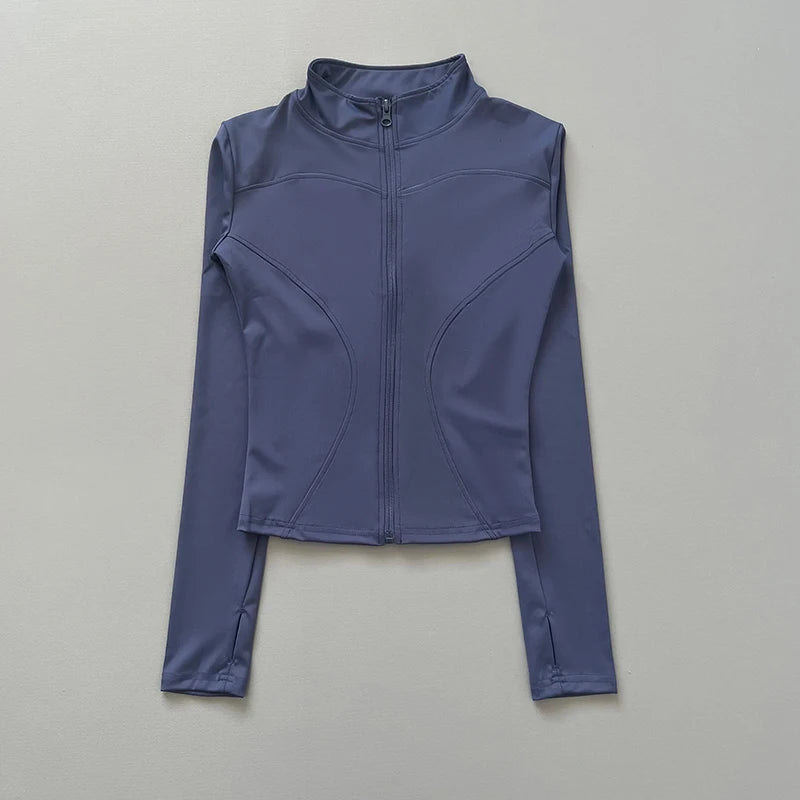 Workout Jacket Stretch Fitted