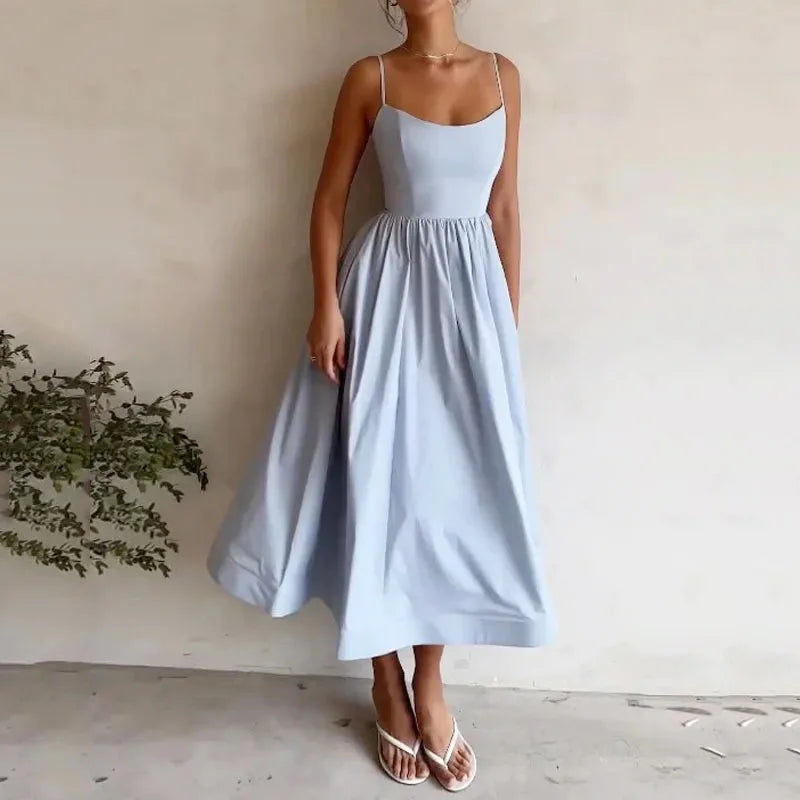 U-neck Summer Dress