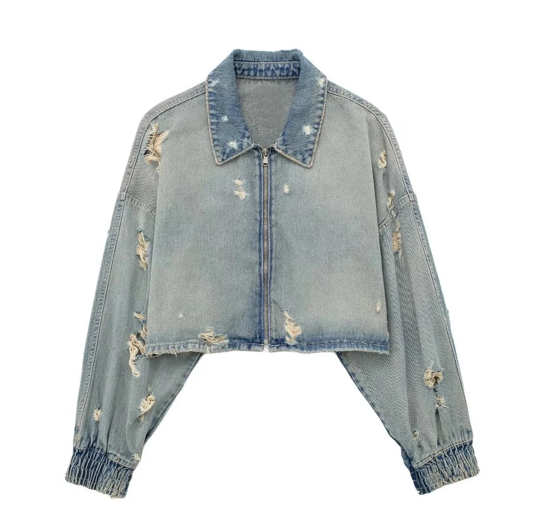 Denim Short Jacket