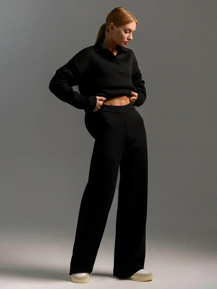 Knitted Soft 2 Piece Set