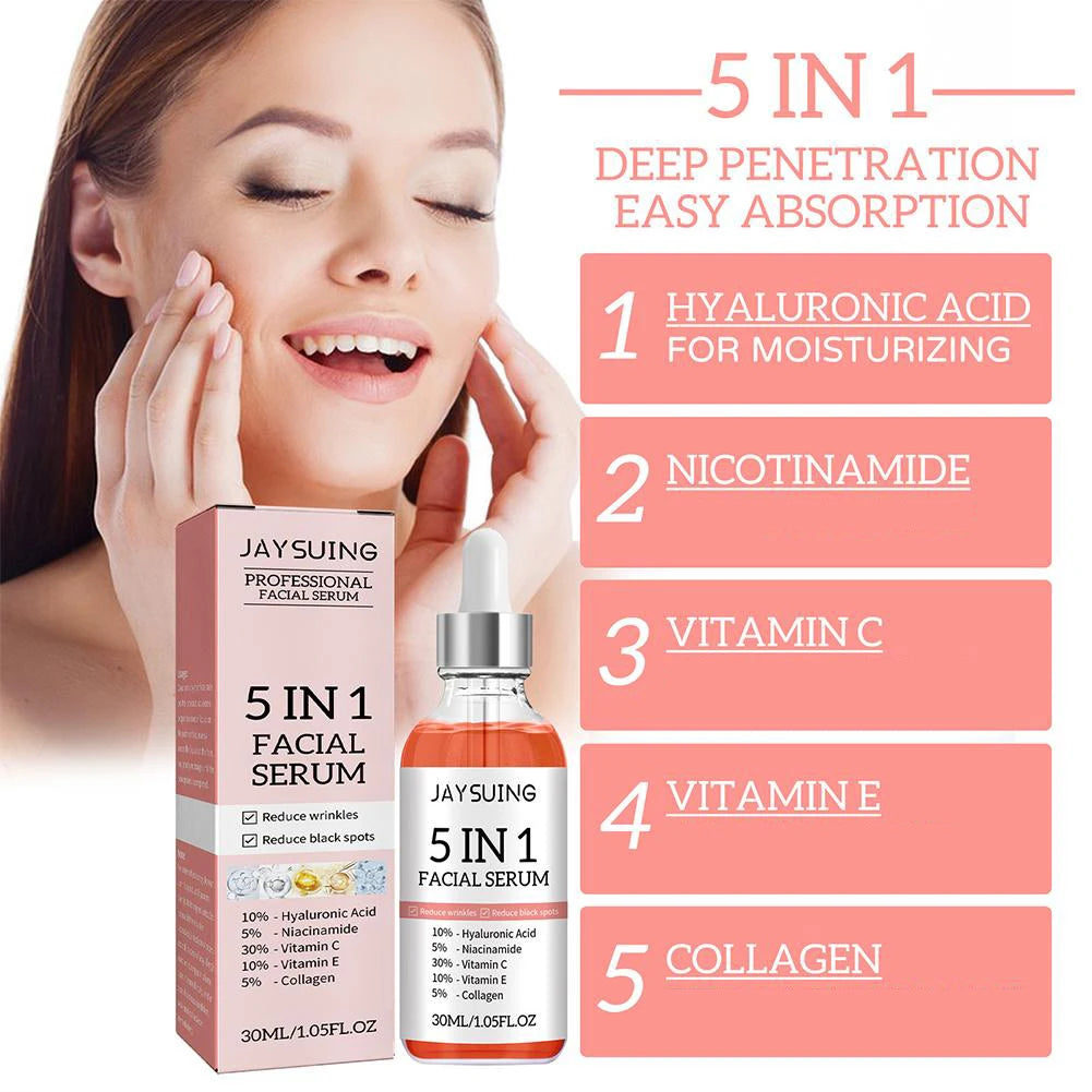 Vitamin C 5 In 1  Firming Face Serum