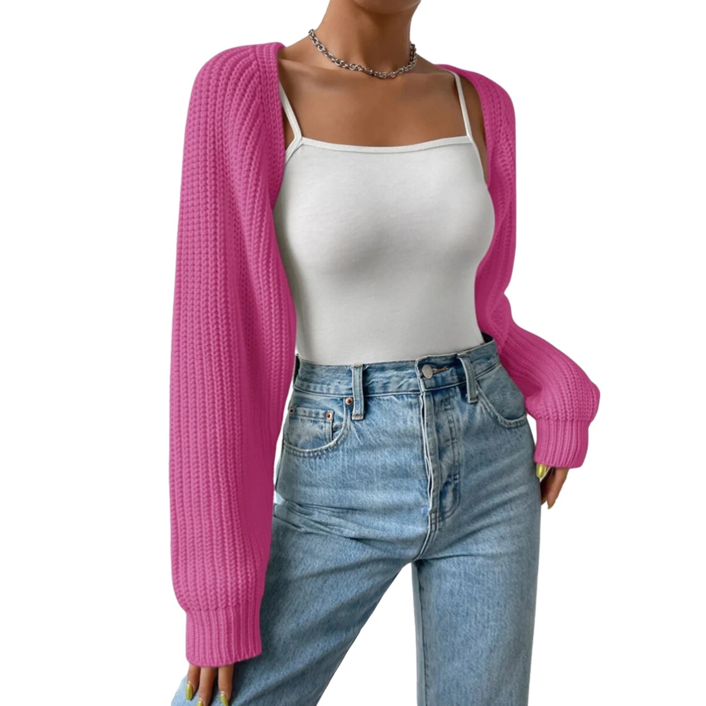 Elle Cropped Cardigan