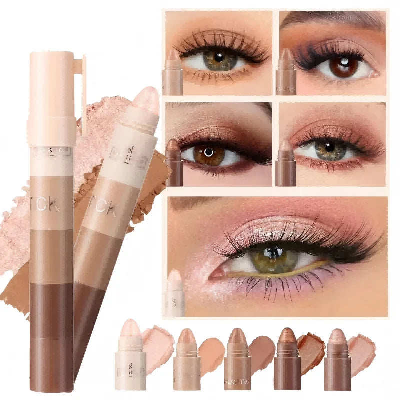5 in 1 Eyeshadow Pencil Kit Velvet Matte