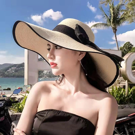 Chic Foldable Summer Straw Hat