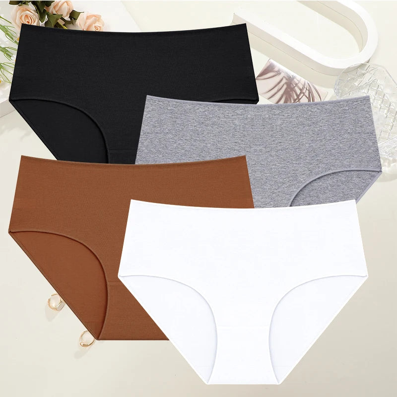 4Pcs/Set Comfort Cotton Panties