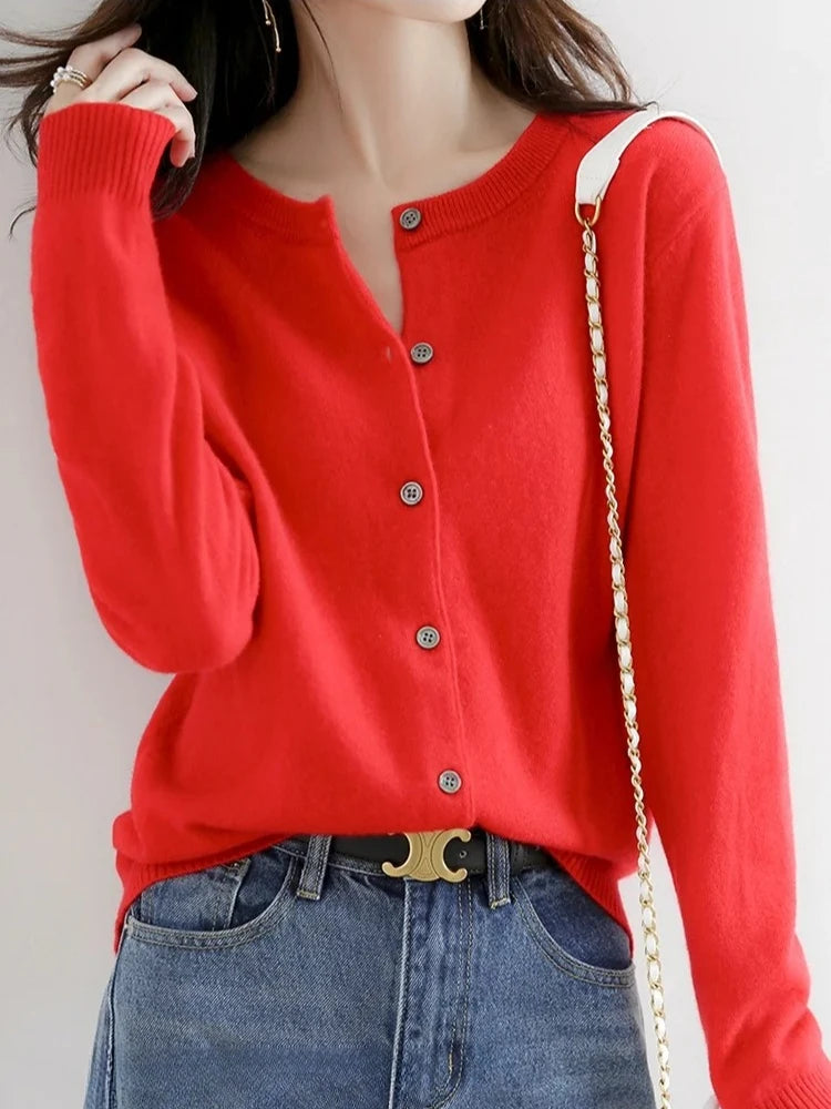 Round Neck Knitwear Sweater
