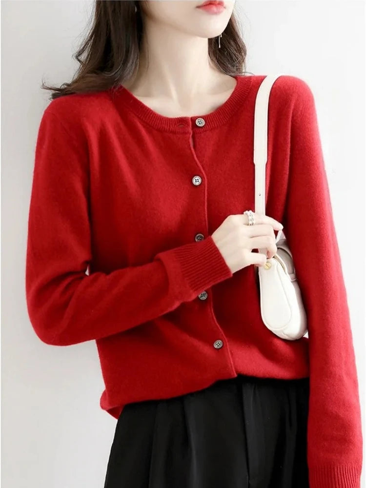 Round Neck Knitwear Sweater