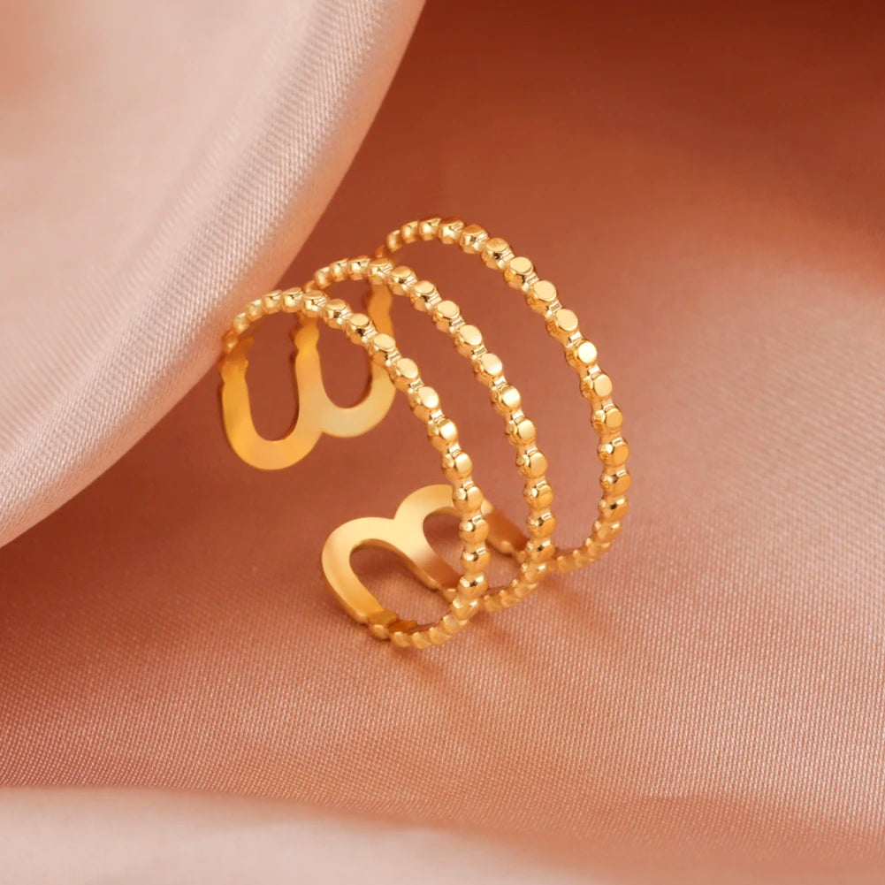 Eterna Gold Open Ring Collection