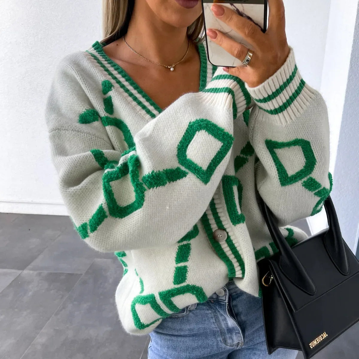 Retro Pop Cardigan