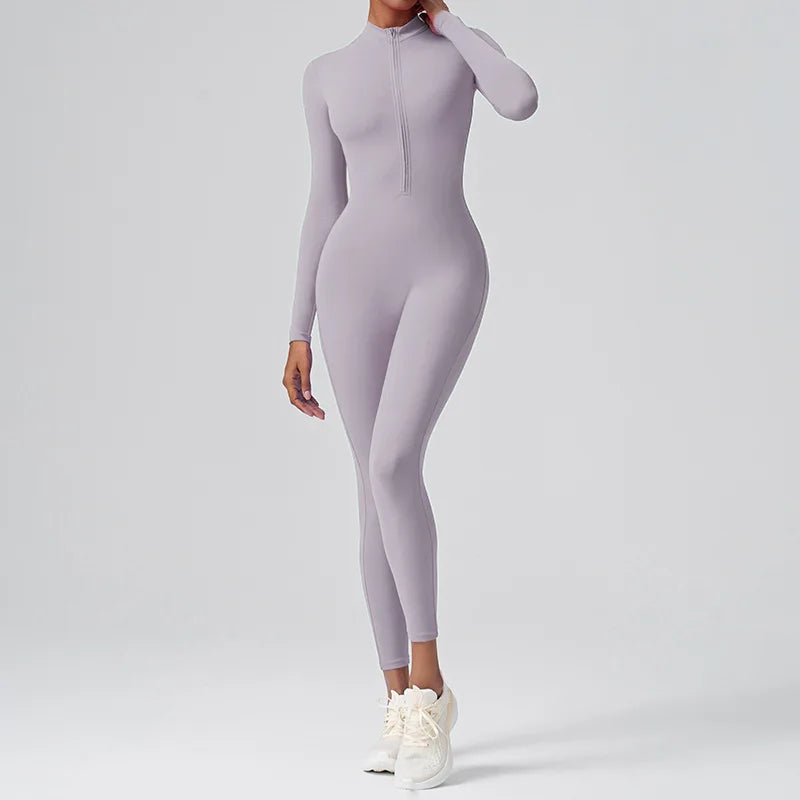 Yoga Rompers Long Sleeved One-piece