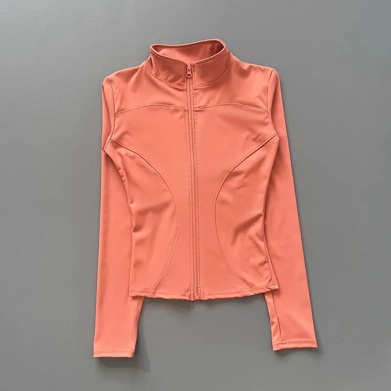 Workout Jacket Stretch Fitted