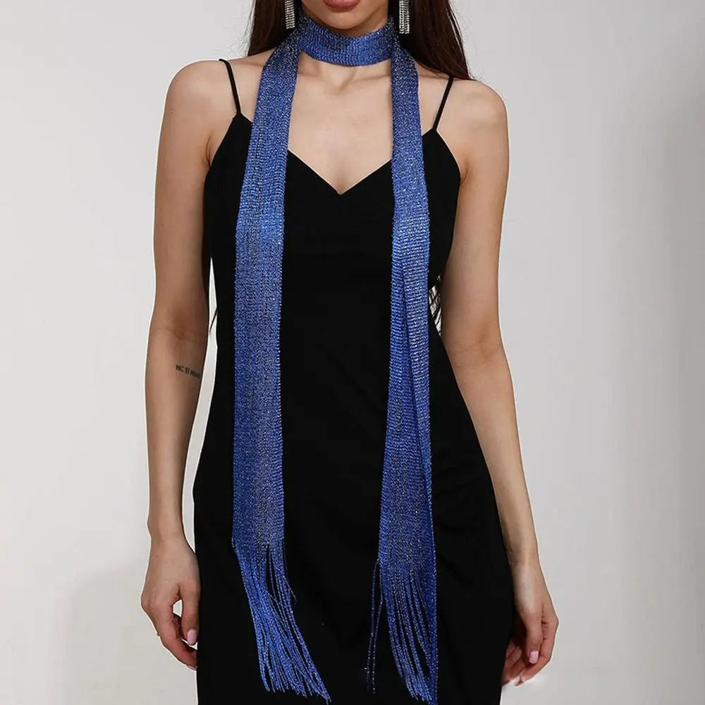 Luxe Lace up Scarf