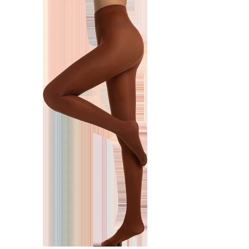 Solid Colour Women Long Stockings