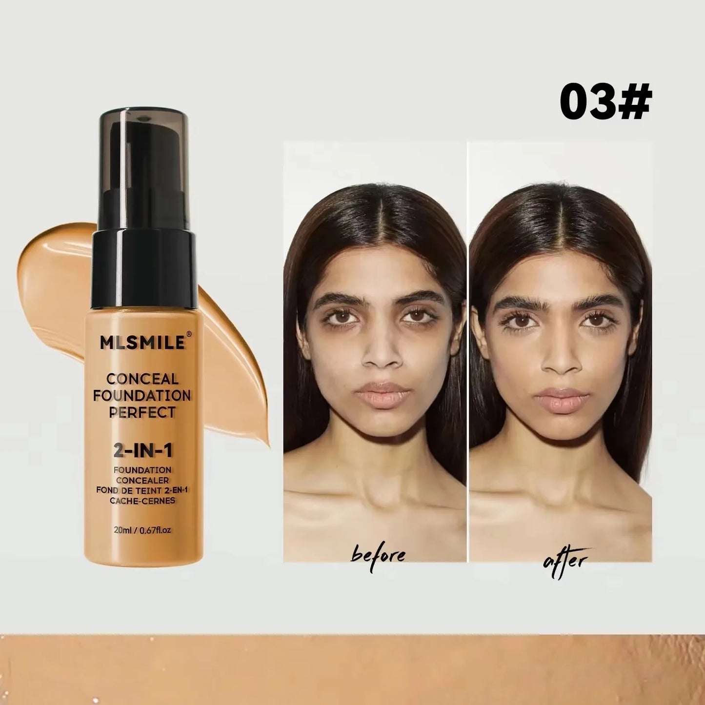 Concealer/foundation Cream