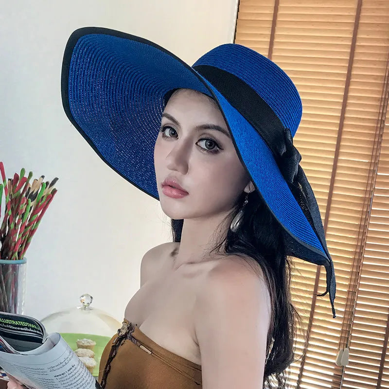 Chic Foldable Summer Straw Hat