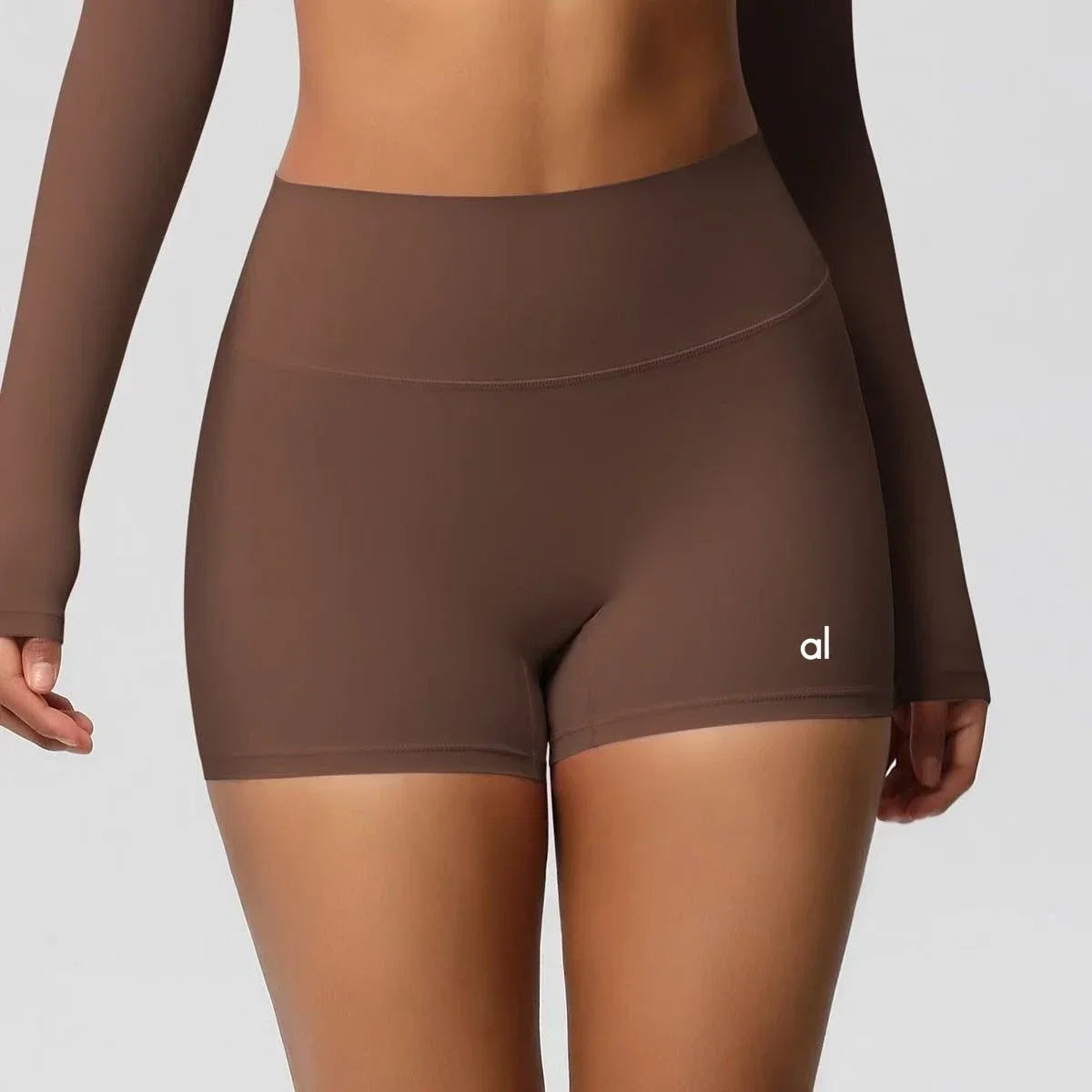 Yoga High Waist Tight Hip Lift Yoga Shorts