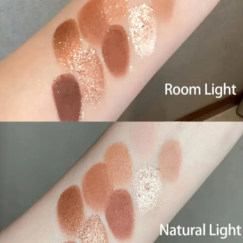 9 colour Chocolate Eyeshadow Palette