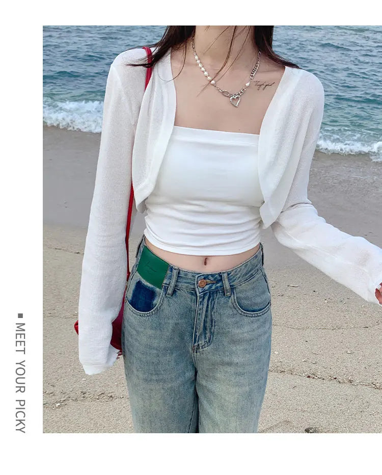 CoolEase Knit Cardigan