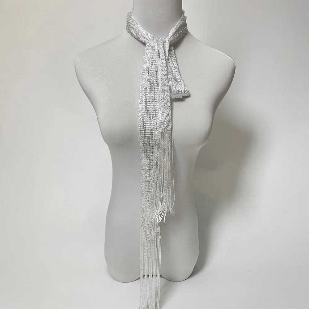 Luxe Lace up Scarf