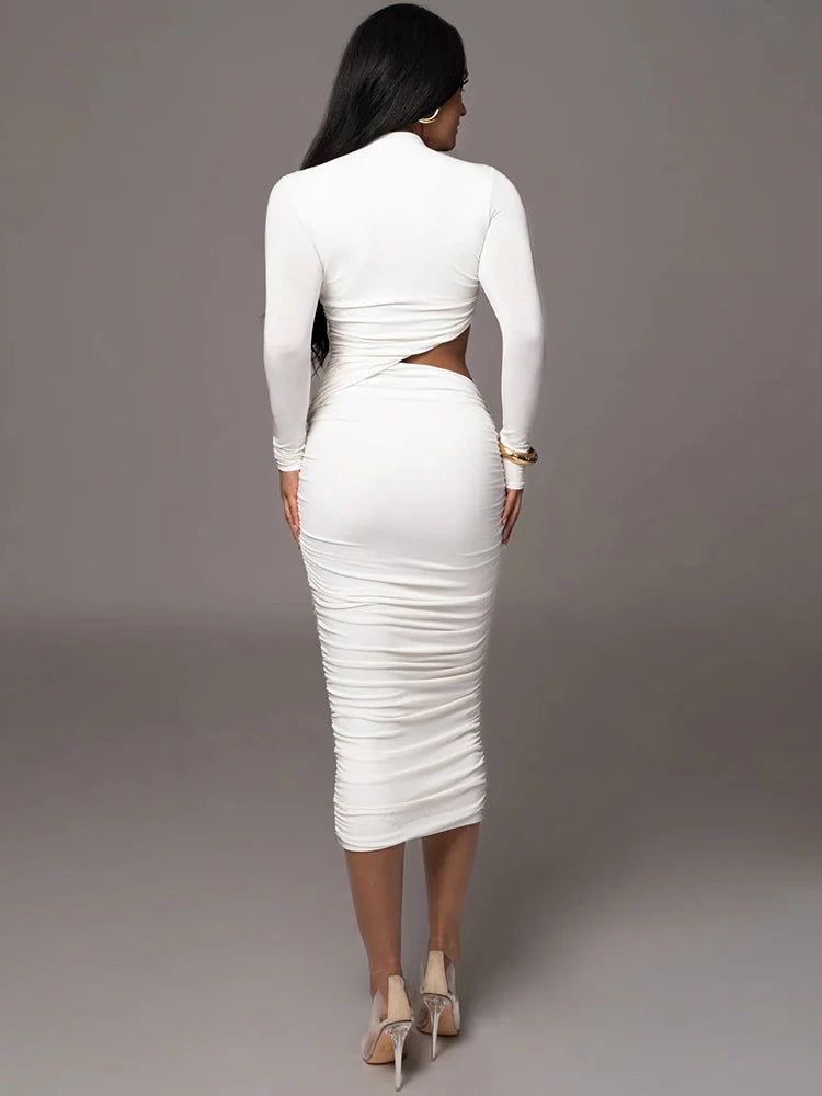 Long Elegant Bodycon Dress