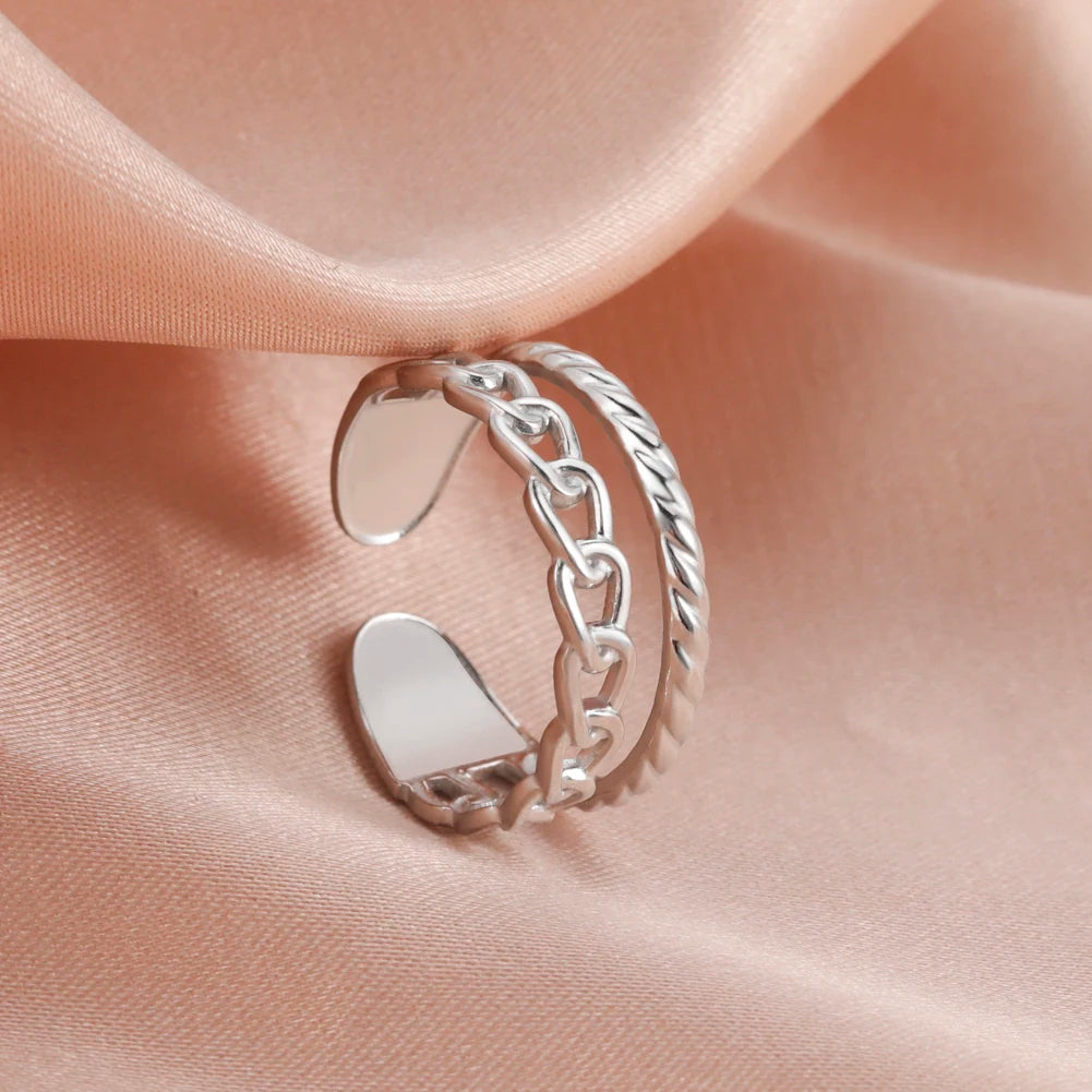 Eterna Gold Open Ring Collection