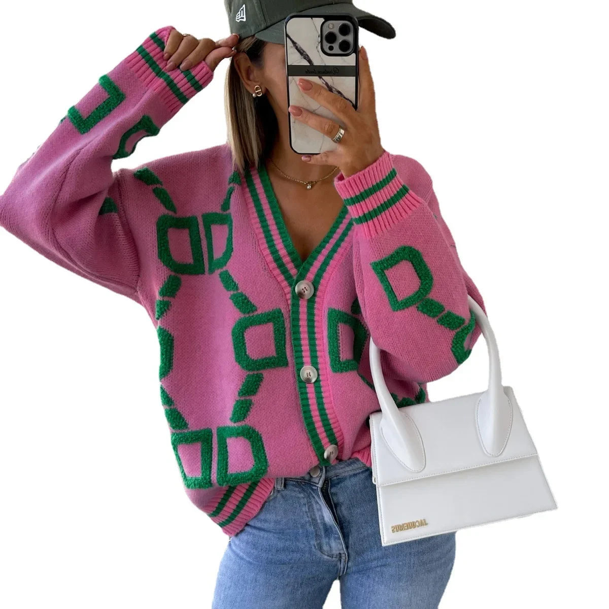 Retro Pop Cardigan