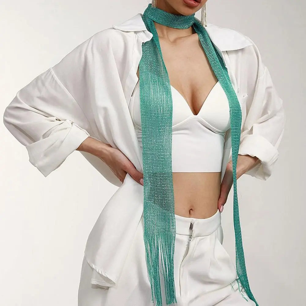 Luxe Lace up Scarf