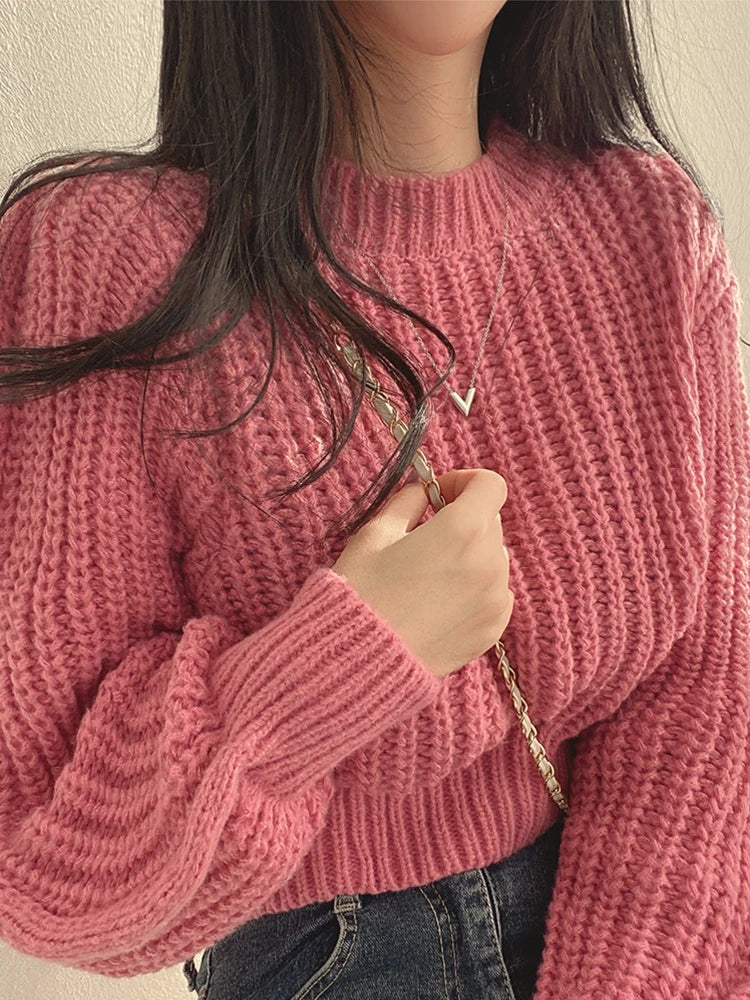 Loose Vintage Long Sleeve Sweater