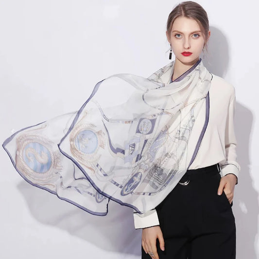 Pure Mulberry Silk Scarf