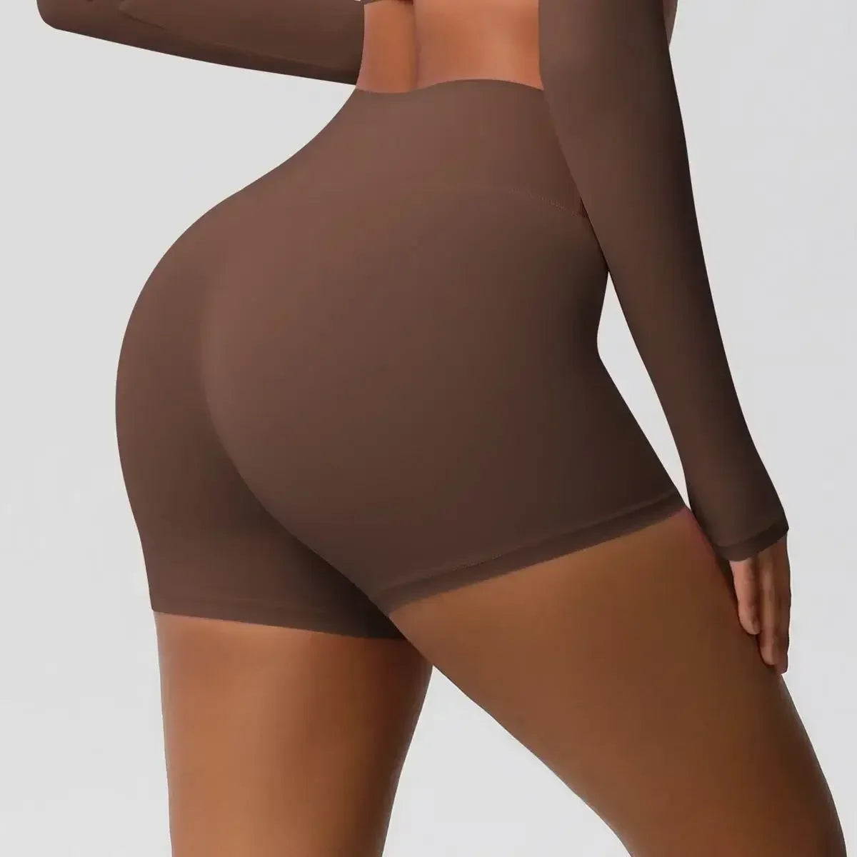 Yoga High Waist Tight Hip Lift Yoga Shorts