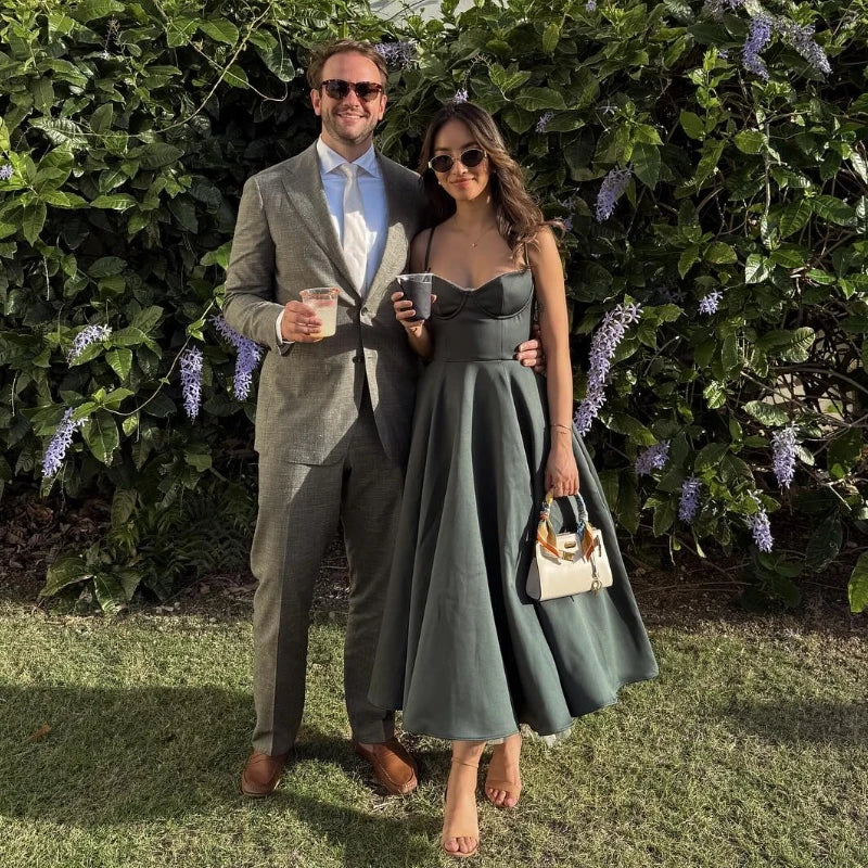 Warm Wedding Guest dress