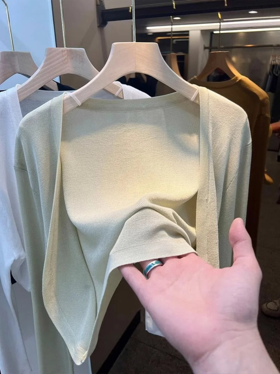 CoolEase Knit Cardigan
