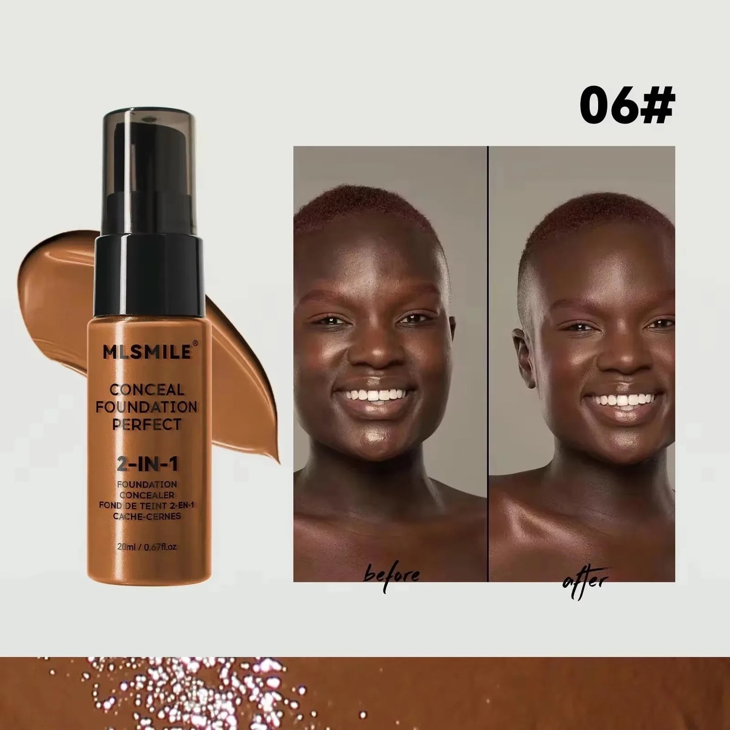 Concealer/foundation Cream