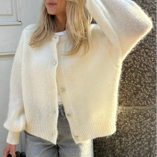 Knitted Button up Cardigan