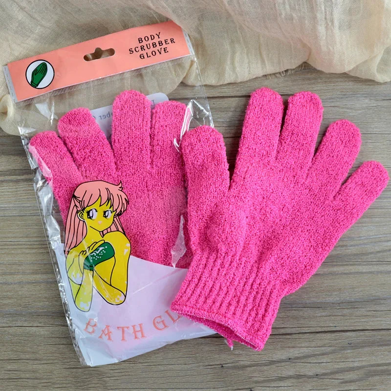 Body Exfoliating Cleaning Gloves